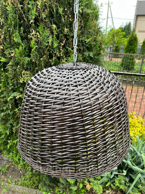 Люстра коричнева плетена Київ - фото 8