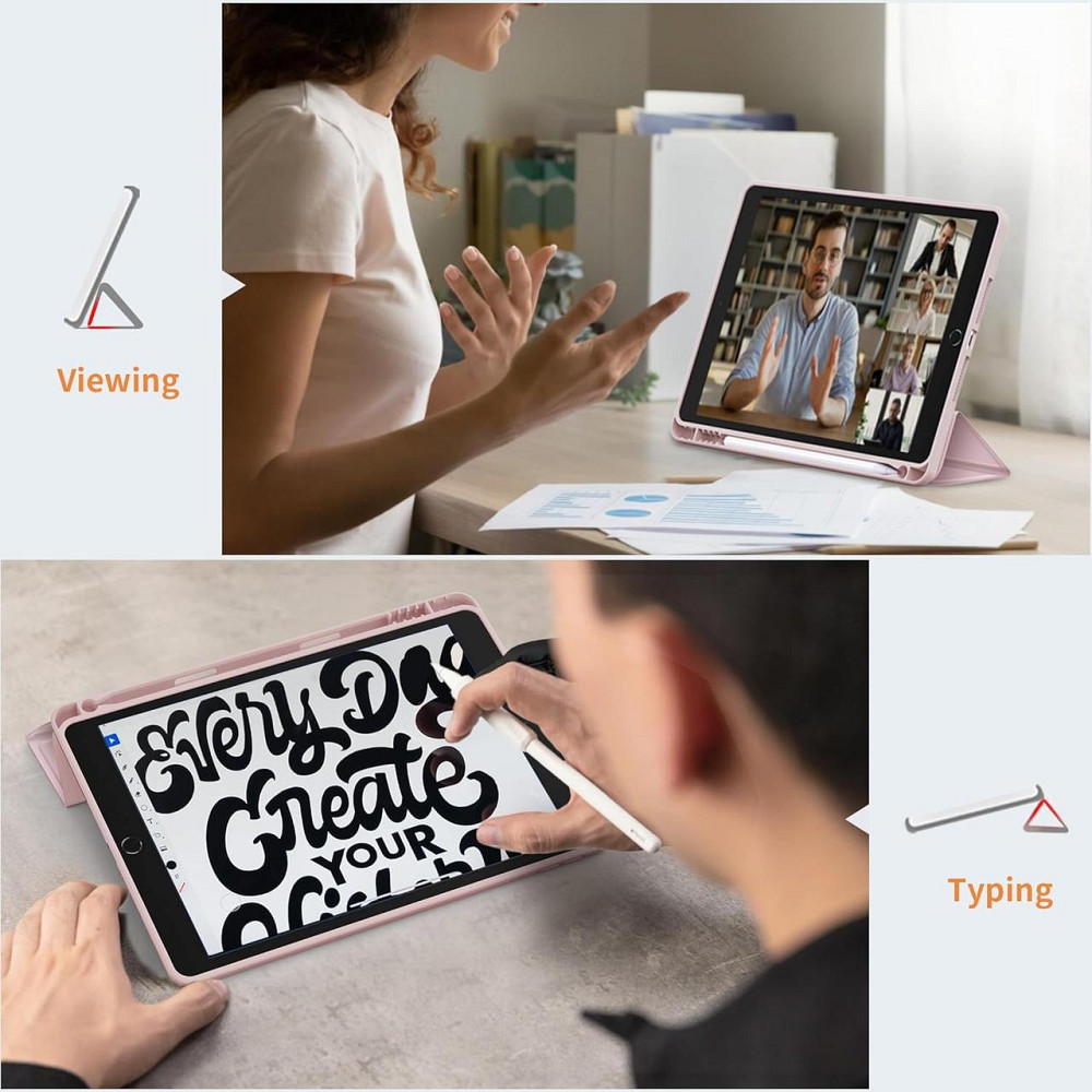 Защитный чехол-книжка Jetech для iPad 10.2 (2019/20/21) Днепр - изображение 7