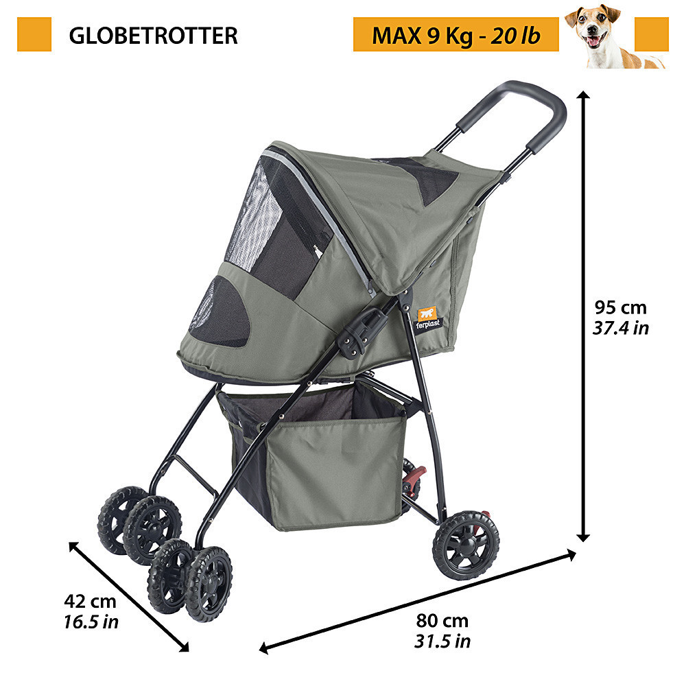 Коляска для собак Ferplast Globetrotter (Ферпласт Глобеттроттер) Запоріжжя - фото 2