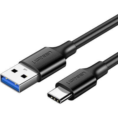 Дата кабель USB 3.0 AM to USB-C 0.5m 3A US184 black Ugreen (20881) Винница - изображение 1