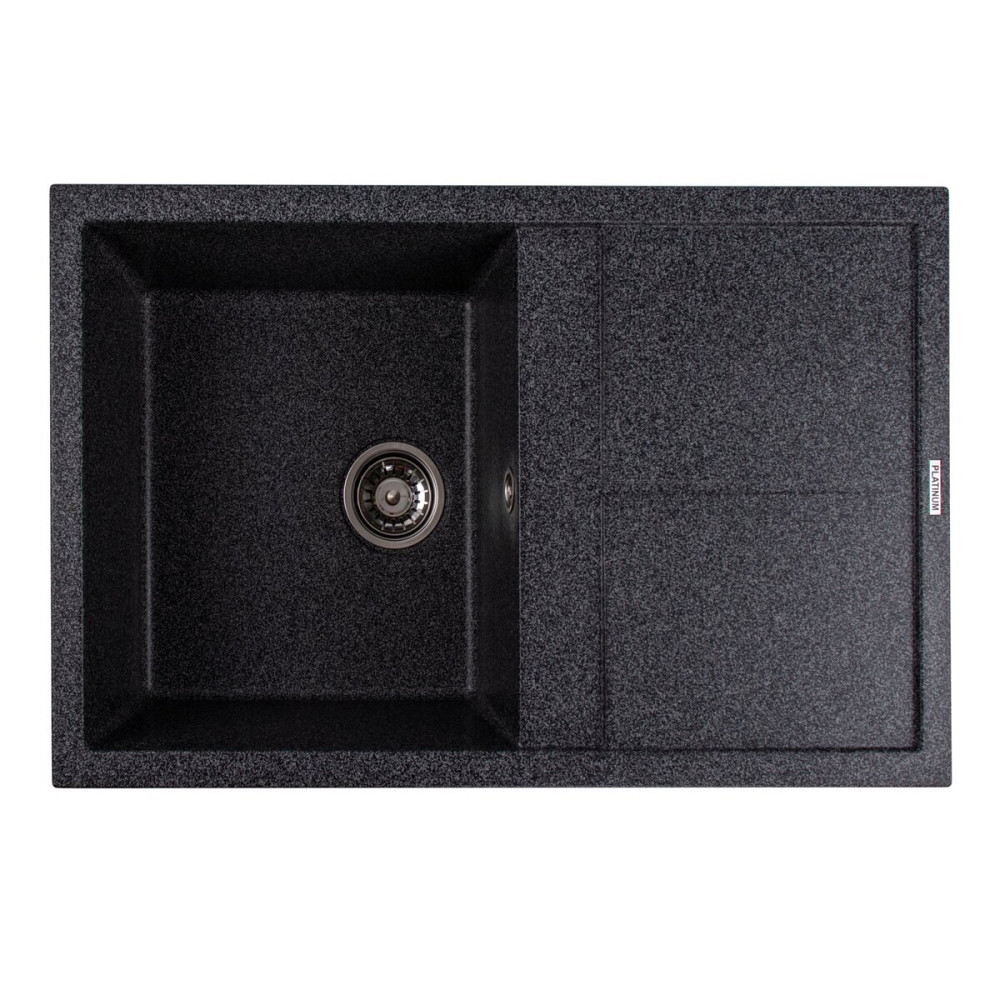VALESO Гранітна мийка для кухні VALESO SELENA 7950 матова Графіт Киев - изображение 1