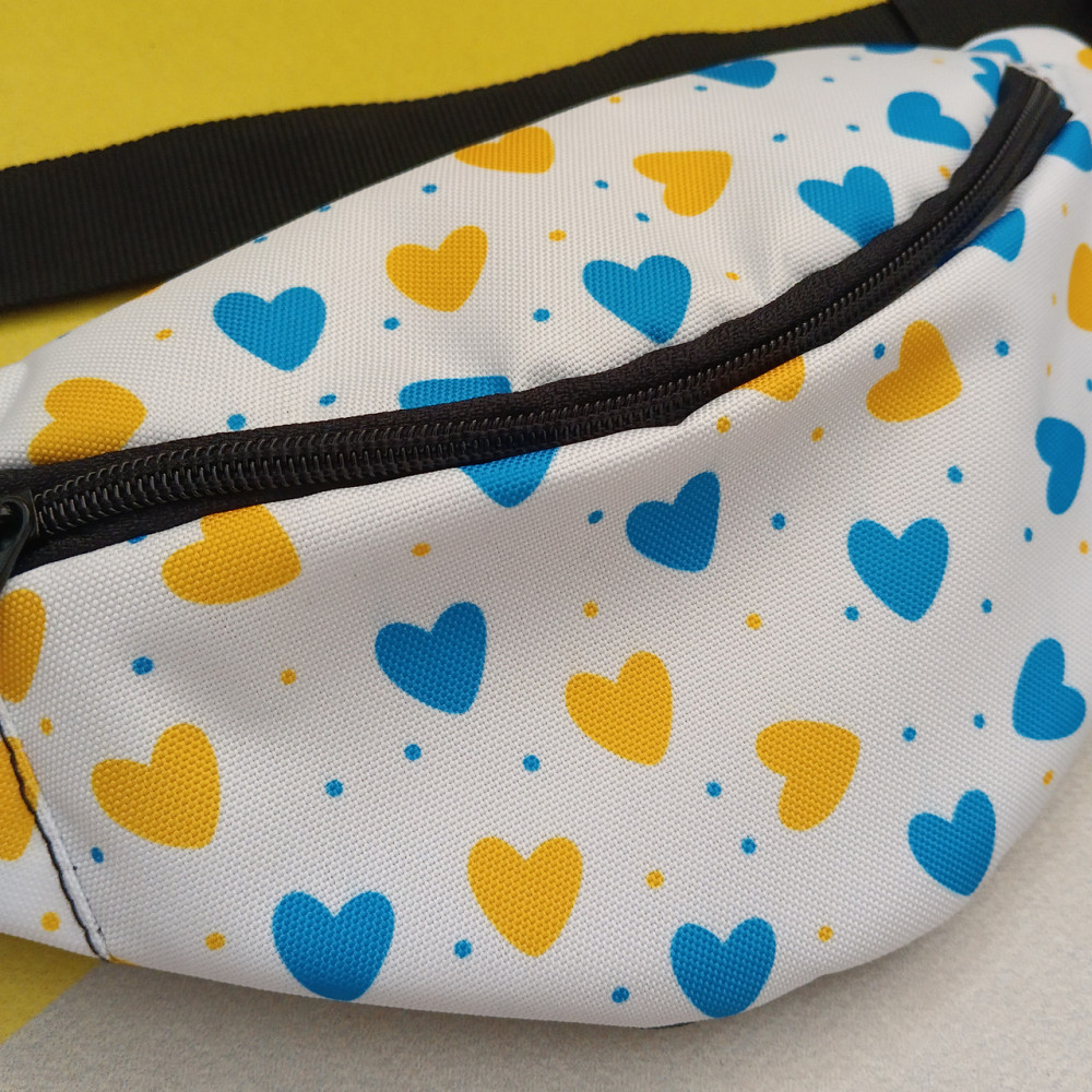 Сумка детская бананка поясная патриотическая сумка Киев - изображение 2