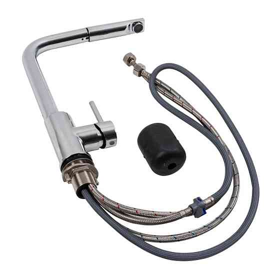 VALESO Кухонний змішувач з висувною лійкою VALESO C698 хром Коломыя