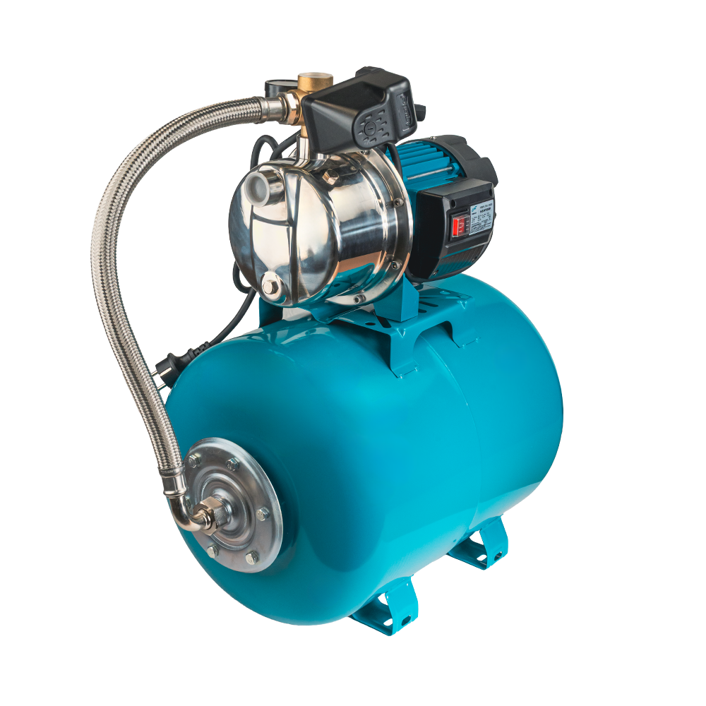 Станция 1.2кВт Hmax 48м Qmax 80л/мин нерж (самовсасывающий насос нерж) 50л Украина LEO (775314/50) Ровно - изображение 4