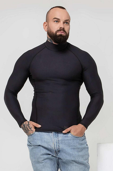 Чоловічий термогольф TotalFit CARPATHIAN TMR6-S10/Y10 Черный, 4XL Киев - изображение 1