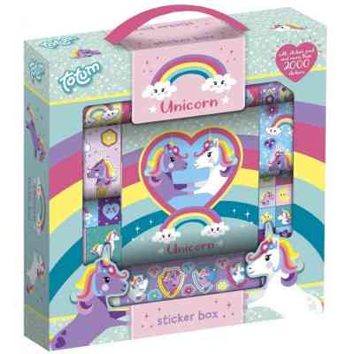 Набір для творчості Totum Єдиноріг. Скринька 2000 стикерів (71391) Вінниця