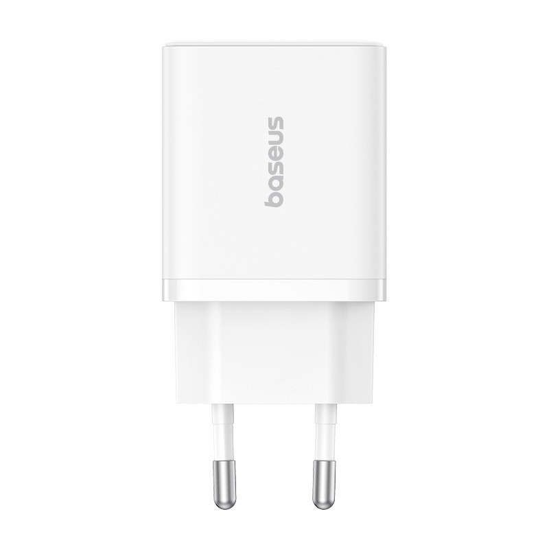 Мережевий зарядний пристрій Baseus Cube Fast Charger C+U 30W EU Moon White P10111404213-00 Одеса - фото 1