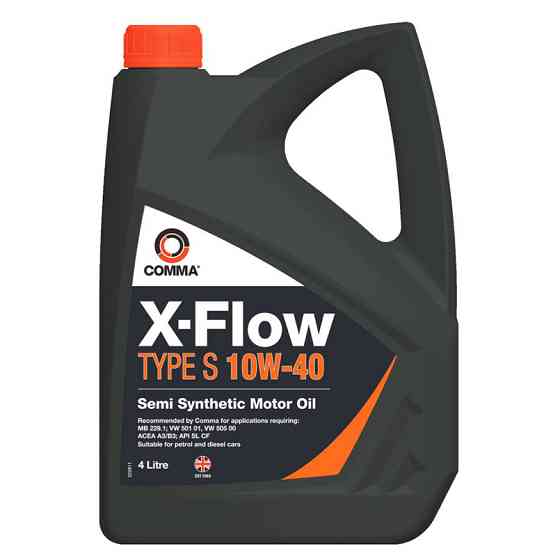 Моторне масло Comma X-Flow Type S 10W-40 4л Львів