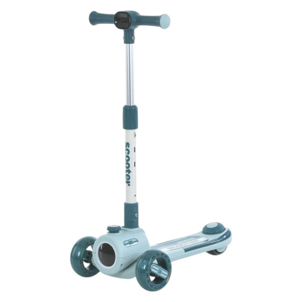 Самокат дитячий триколісний JR3-135-G, колеса зі світлом Вінниця - фото 1