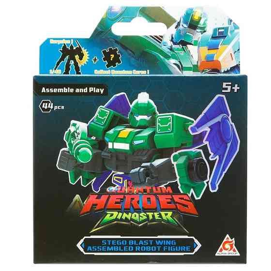 Дитячий робот-конструктор "Стего Бласт Вінг" Dinoster EU580881A-2, 45 деталей Вінниця