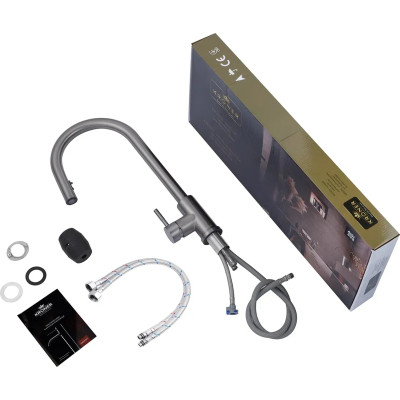 Змішувач Kroner Klassisch-PVD03916 (CV032283) Вінниця - фото 2