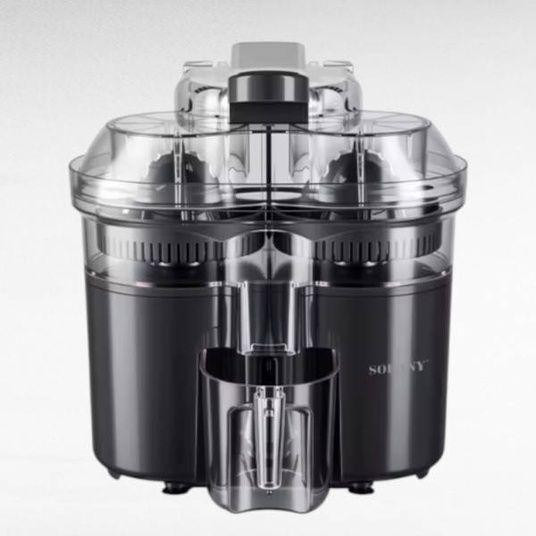 Соковыжималка SK-01029 280Вт, 1500 об/мин, 2 мотора, медная обмотка, EMC, съемные детали, компактная Одесса - изображение 2