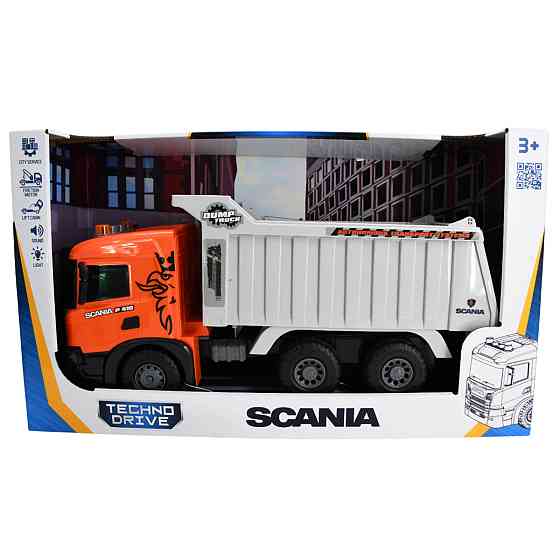 Автомодель серії Super Big Truck – Самоскид Scania (світло, звук) Дніпро