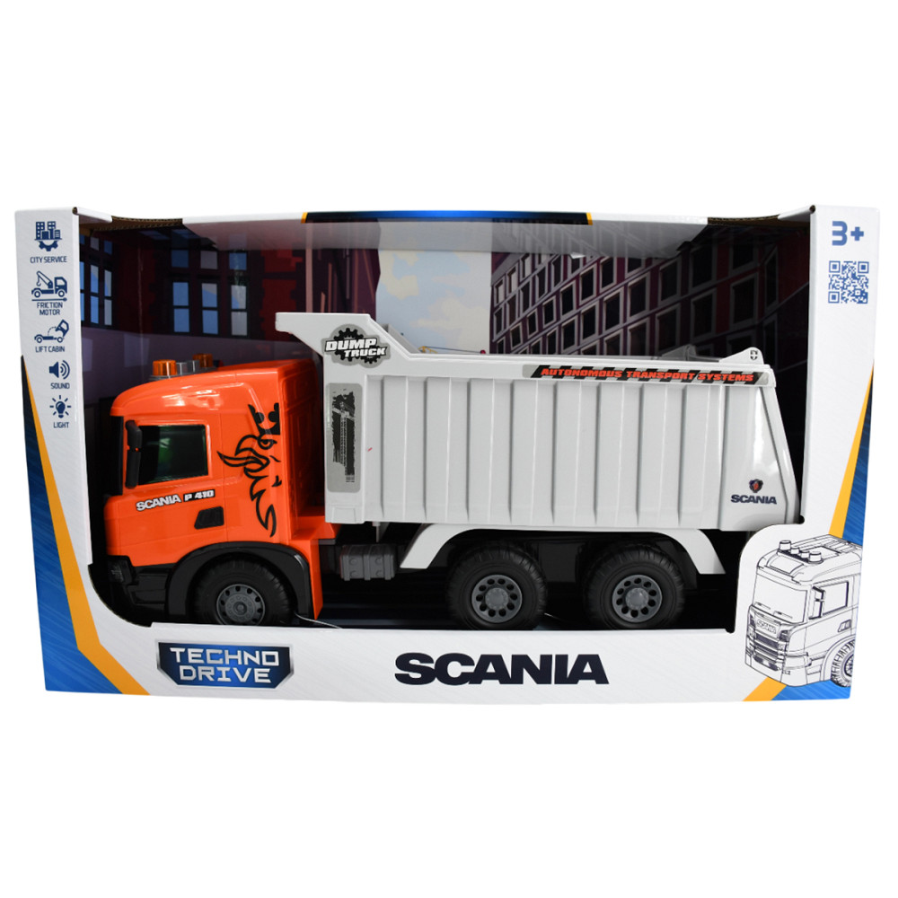 Автомодель серії Super Big Truck – Самоскид Scania (світло, звук) Дніпро - фото 2