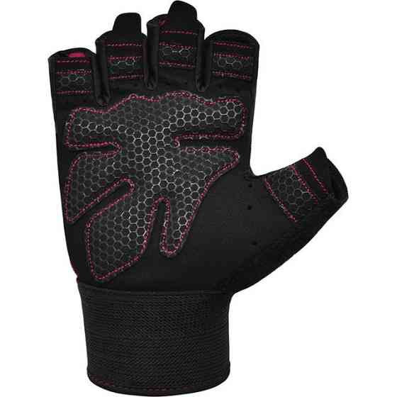 Рукавички для фітнесу RDX W1 Half Pink Plus S Кам'янське