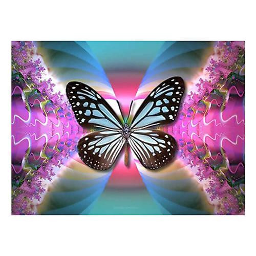 Алмазна мозаїка TK Group Метелик у калейдоскопі кольорів розмір 40х30см (GB75041) Чернігів - фото 1