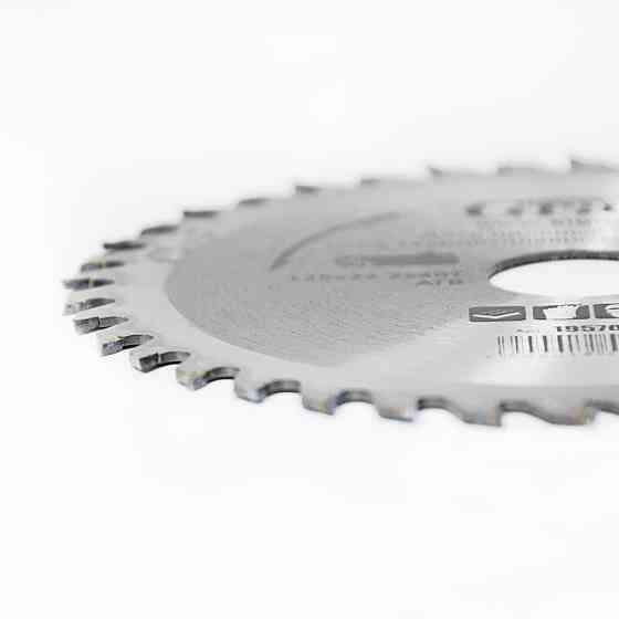 Grad Диск пильный по дереву с твердосплавными напайками Ø125×22.2×40Т, 10000об/мин GRAD (195704 Киев