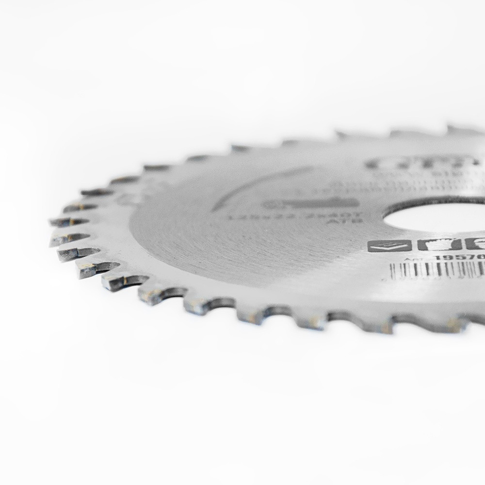 Grad Диск пильный по дереву с твердосплавными напайками Ø125×22.2×40Т, 10000об/мин GRAD (195704 Киев - изображение 2