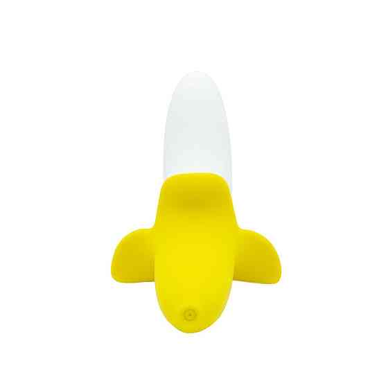 Вібратор-банан Banana Bliss Mini Silicone Vibrator, вагінально-кліторальна стимуляція, 10 режимів Sex Aura Київ