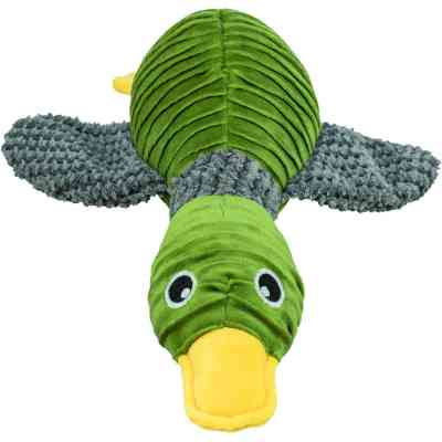 Іграшка для собак Trixie Качка плюшева З перероблених матеріалів 40 см (4011905360973) Вінниця