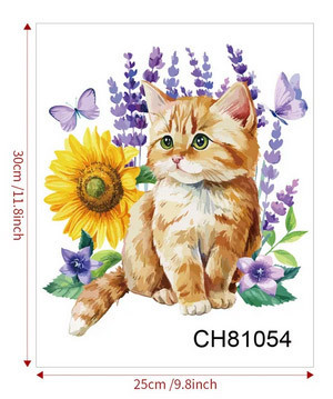 Наклейка на унитаз Котик Киев - изображение 1