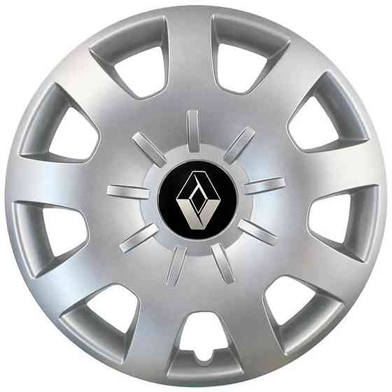 Автомобильные модельные колпаки R15 Renault 314 4шт, SJS, серебряные Киев