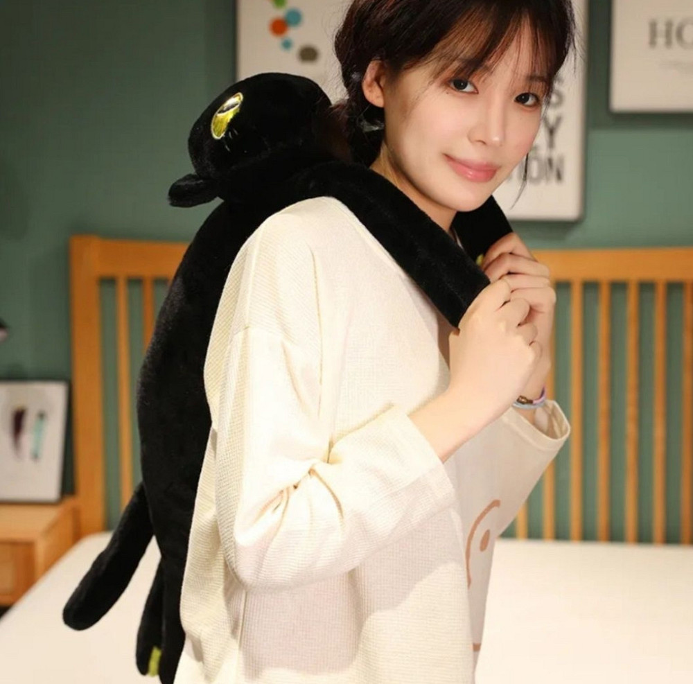 Кот подушка обнимашка 90см серый новый кот батон обнимусь Киев - изображение 3