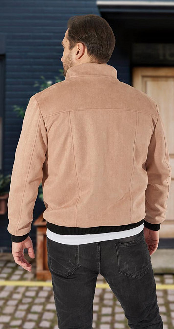 Чоловіча куртка з екозамші Київ - фото 4