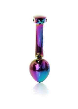 Плаг Plug-Jewellery Multicolour Curved, розмір M Sex Aura Київ