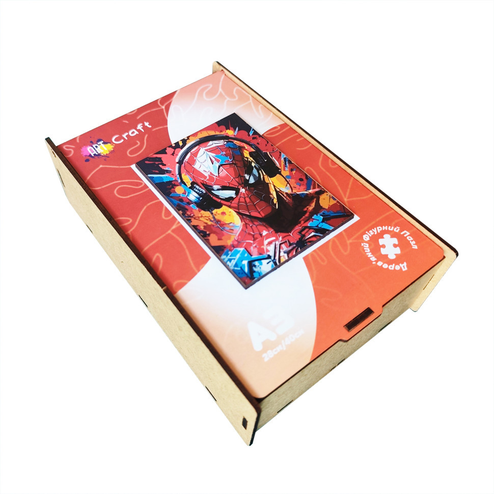 Фигурный пазл из дерева 