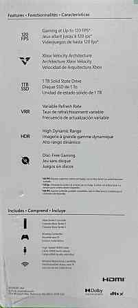 Стационарная игровая приставка Microsoft Xbox Series S 1TB White. Харьков