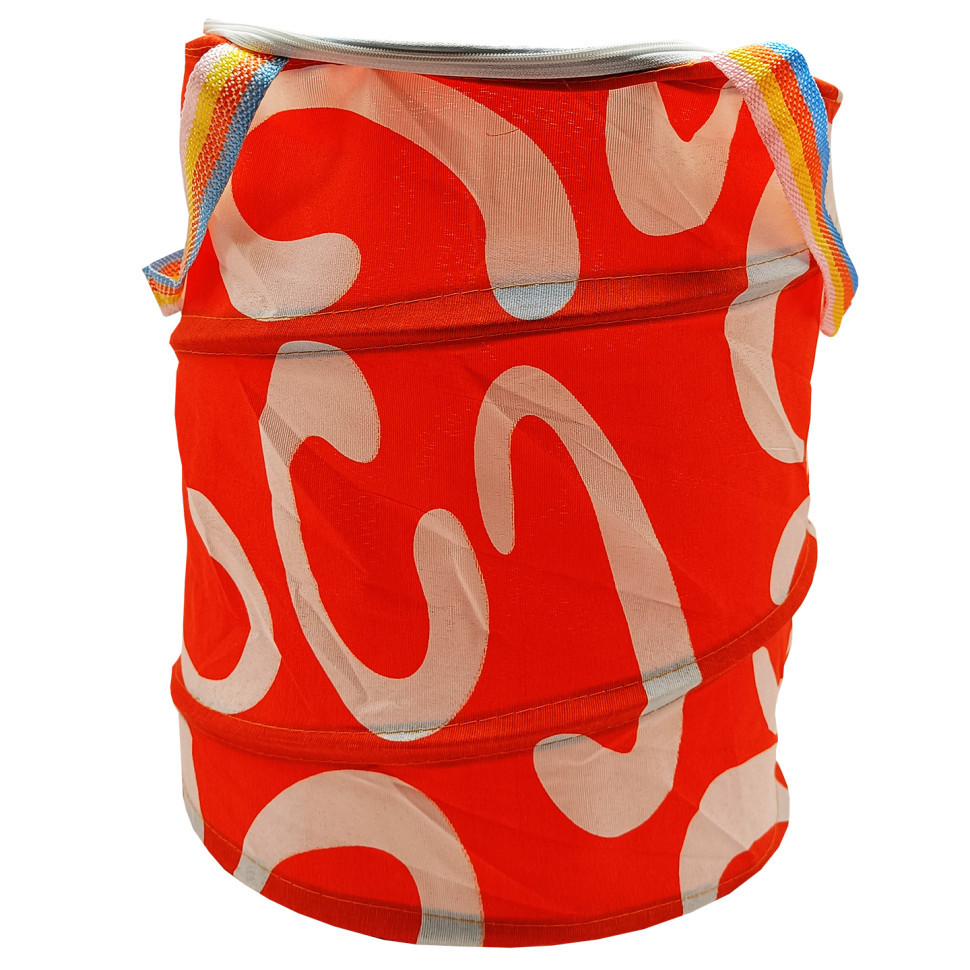 Корзина для игрушек M3732 диаметр 30 см, высота 38 см, крыш-застеж-мол, 2 ручки M3732-11 Винница - изображение 1