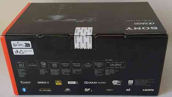 Фотоаппарат: Sony Alpha A6600 kit (18-135mm) Харьков