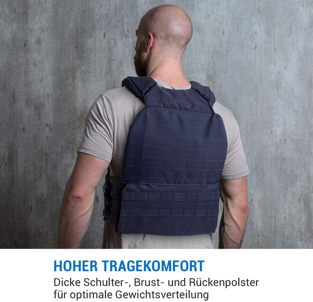 Жилет утяжеленный Capital Sports Battlevest 2.0 2 x 2,6 кг + 2 x 4 кг - черный Германия Ровно - изображение 2