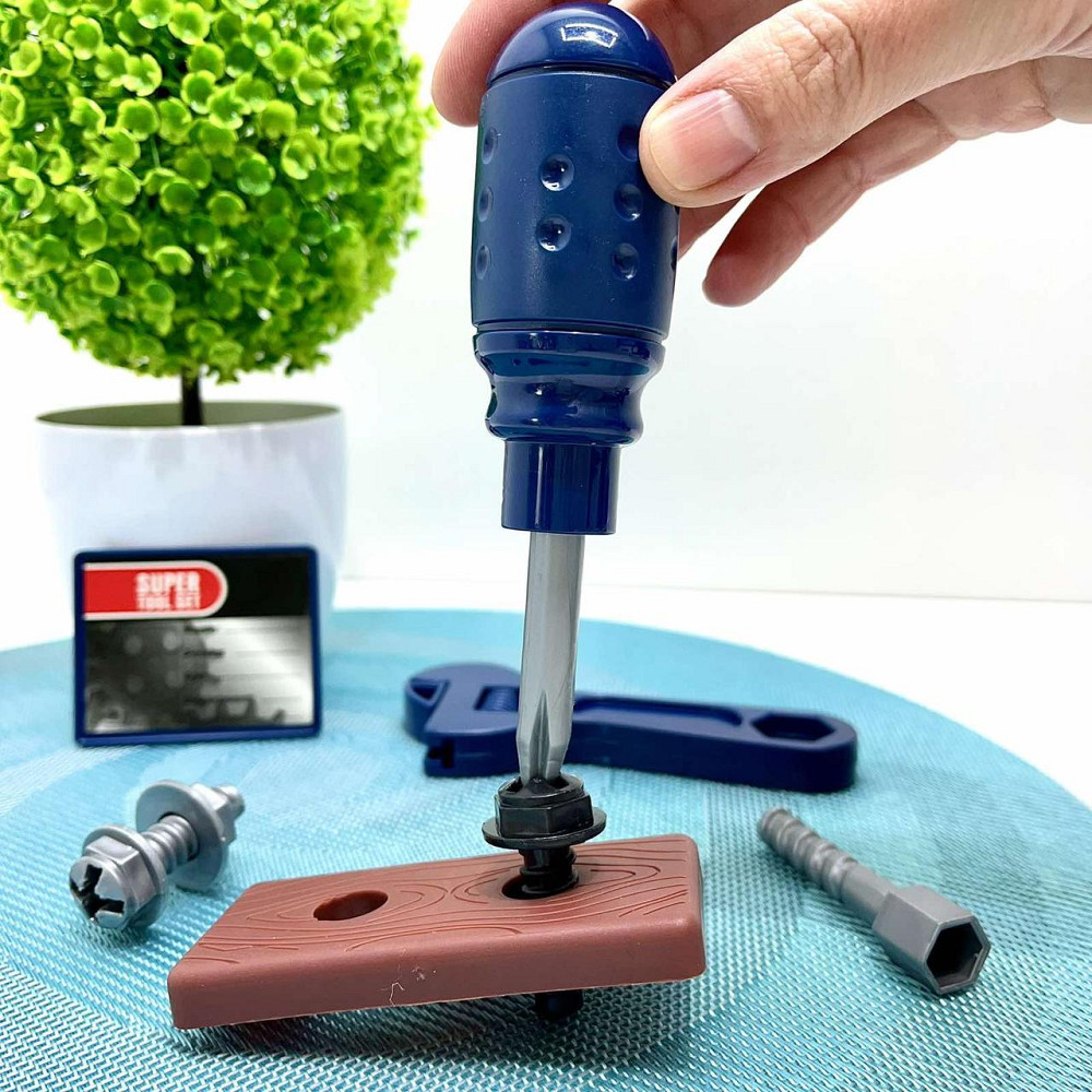 Набір інструментів електролобзик та 19 предметів Синій Вид 2 (6801-2-3) Чернігів - фото 7