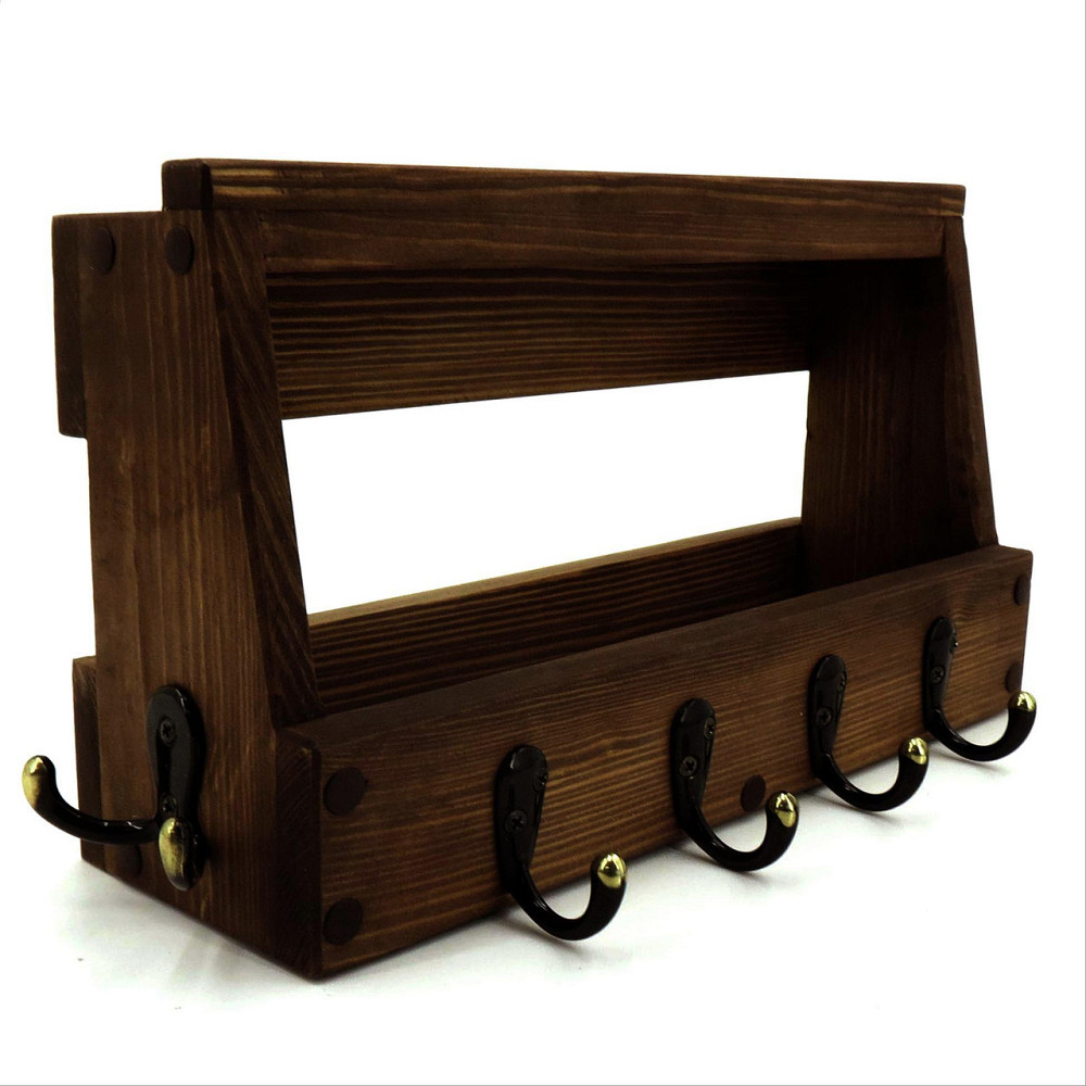 Ключниця дерев'яна "Бран" капучино Миколаїв - фото 1