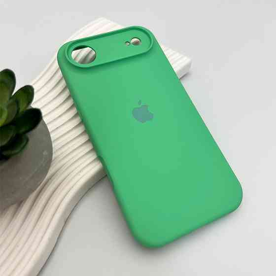 Чохол для смартфона Silicone Full Case AA Camera Protect for Apple iPhone 17 Air 30,Spearmint Київ