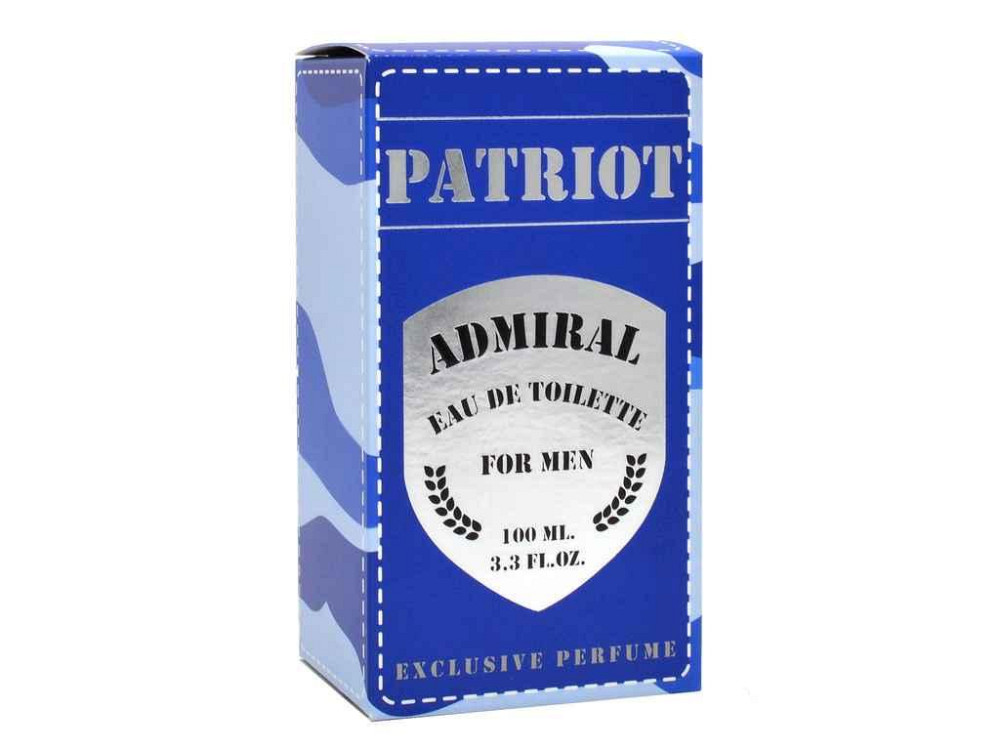 Туалетна вода для чоловіків 100мл Admiral ТМ Patriot   Solmir Київ - фото 1
