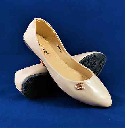 . Жіночі Балетки Бежеві Мокасини Туфлі (розміри: 38) - 97-6 Дніпро