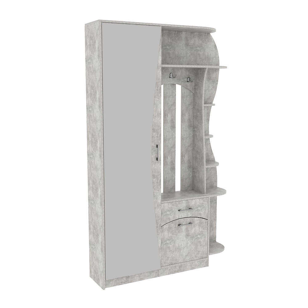 Прихожая Соло-9, Бетон, 1300/400/2100 Львов - изображение 1