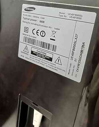 Телевизор Samsung 40F8000, 40 дюймов, 120Hz. Smart . Киев