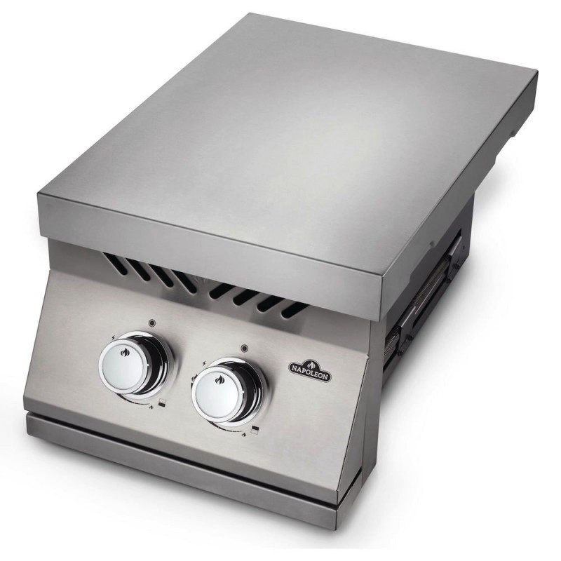Подвійний пальник для вбудовування з кришкою з нержавіючої сталі Napoleon 500 Series BI12RTPSS-CE Код: 011699 Рівне - фото 3