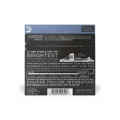 Струны для гитары D'Addario XL ProSteels Light Top / Heavy Bottom (10-52) (EPS540) Винница