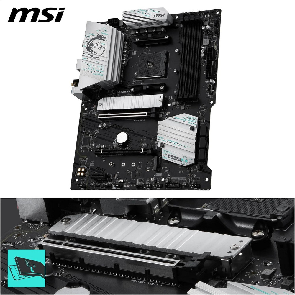 Материнська плата MSI B550 Gaming WiFi Socket AM4 ( 14647 ) Харків - фото 14