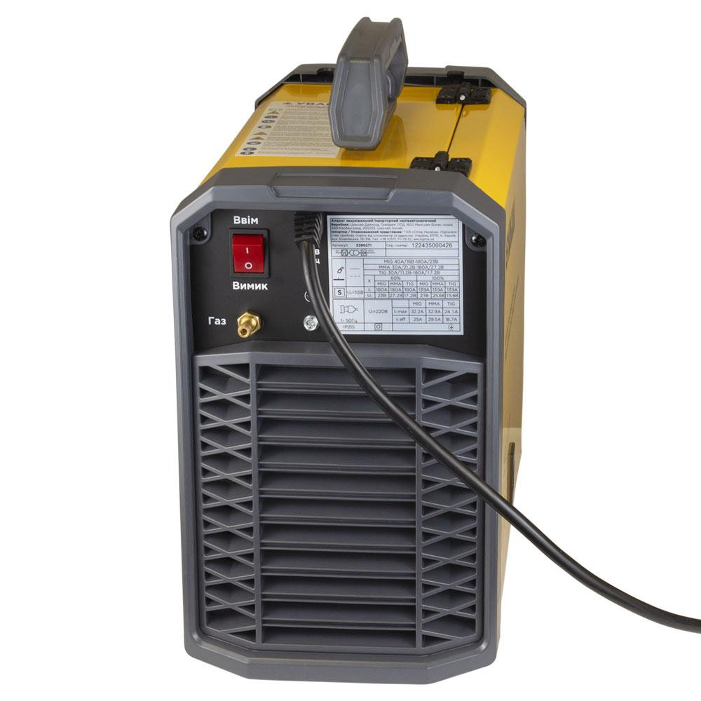 Аппарат сварочный инверторный полуавтомат МIG/MMA-180А электрод 5мм проволока 0.8-1мм LED SIGMA (5386271) Киев - изображение 6
