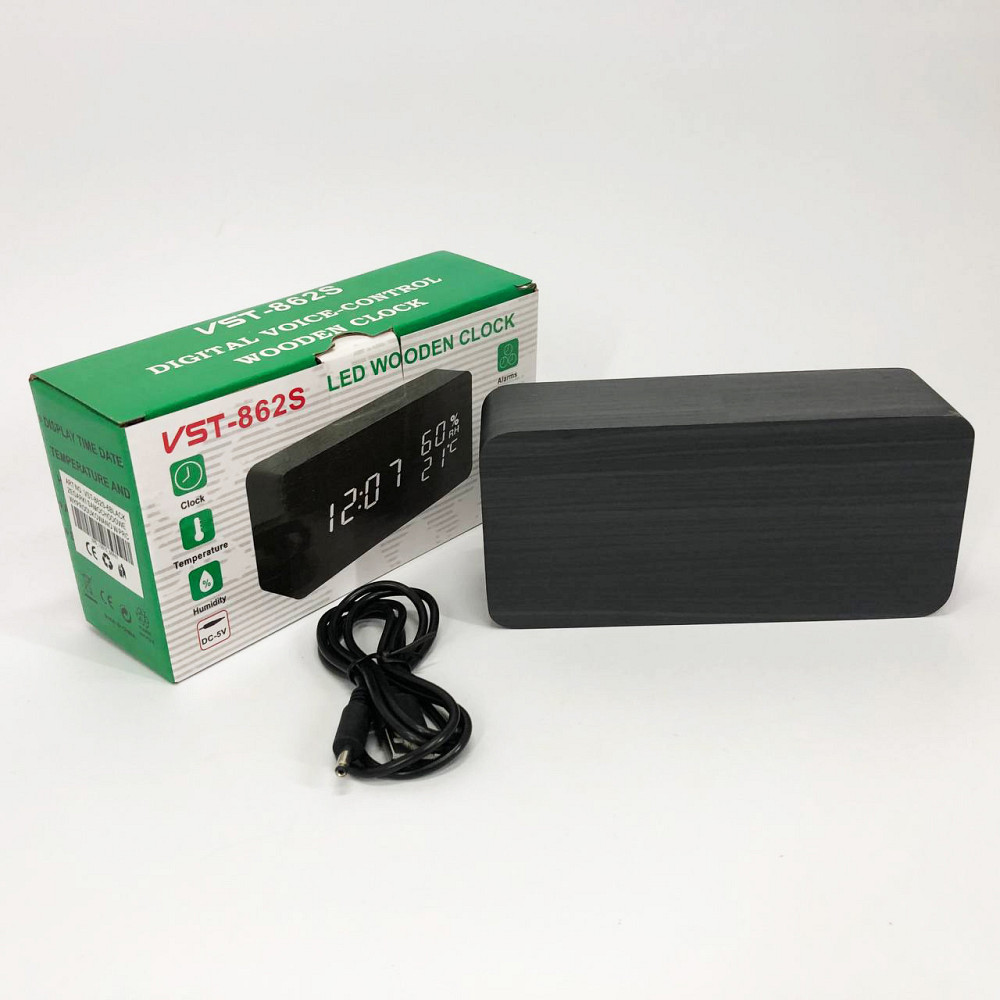 Светодиодное табло часы, Часы электронные настольные светящиеся цифровые Лед настольные ZV-81 Львов - изображение 11