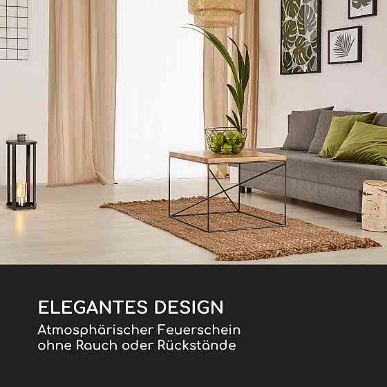 Етаноловий ліхтар Fiamme Cilindro, 2 пальники з неіржавкої сталі, 0,3 літра, час горіння 4 години, чорний Рівне