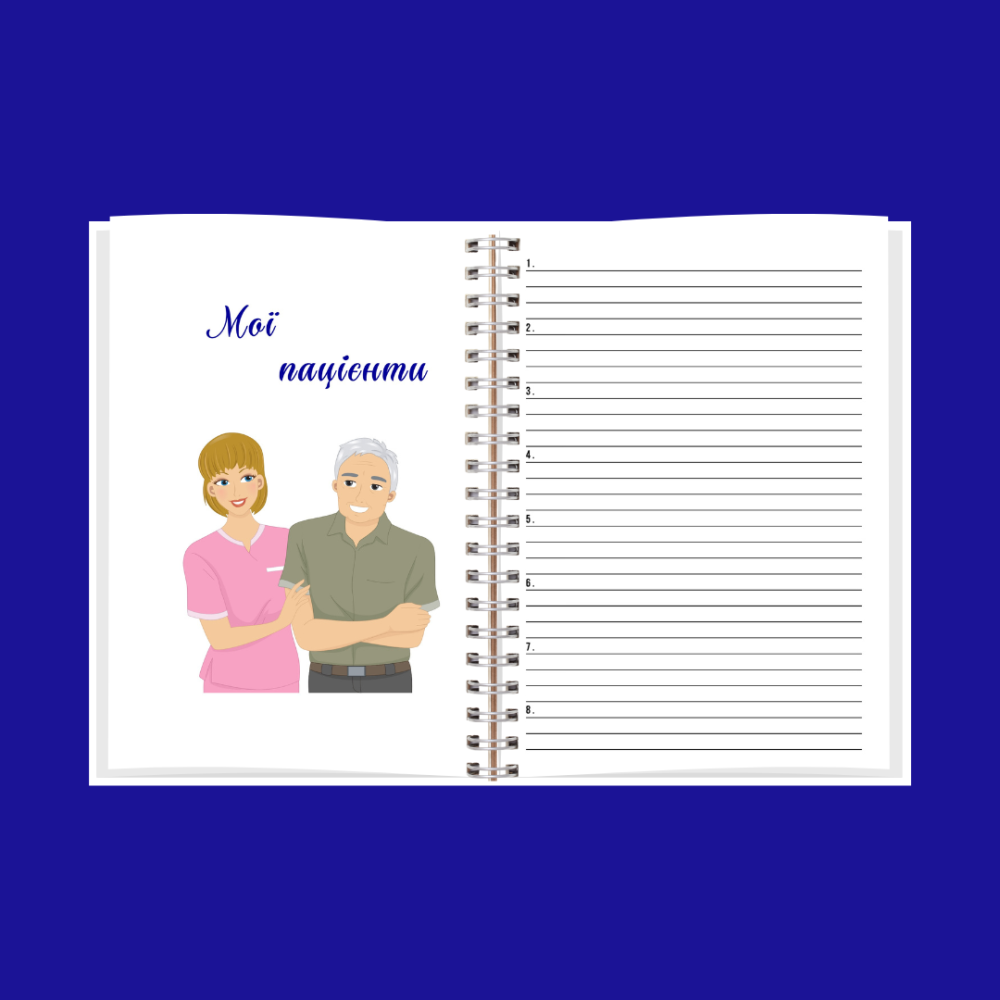 Планер (блокнот) медсестри А5 Дніпро - фото 9
