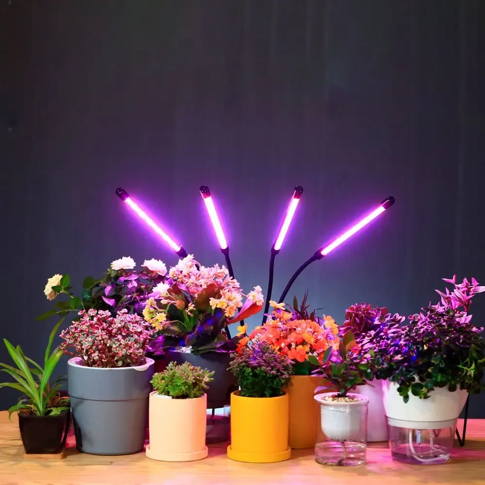 Світлодіодна настільна фітолампа на 4 головки 40 Вт SBR Київ - фото 2