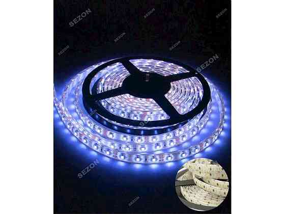 Гірлянда LED стрічка 600LED синій 5м 30л/1м 12V без шнура живлення ТМ КИТАЙ Київ